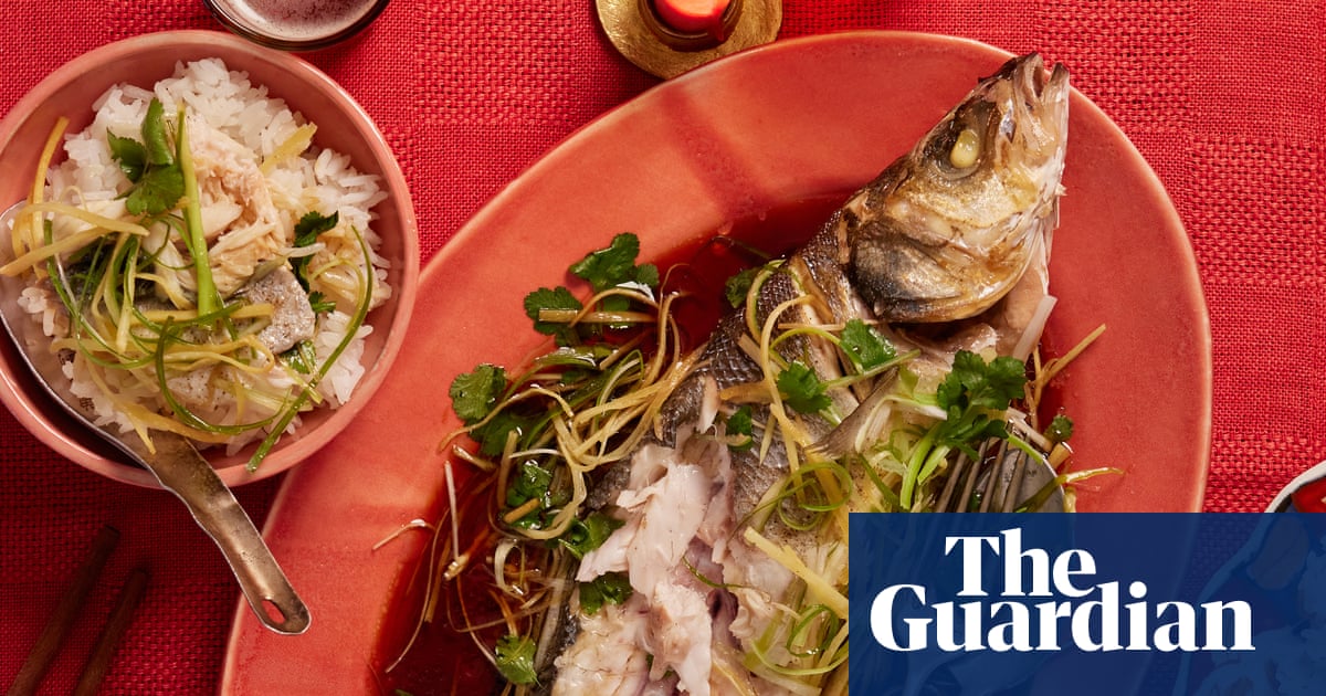 Potstickers and sea bass with ginger and spring onions: Amy Poon’s recipes for lunar new year