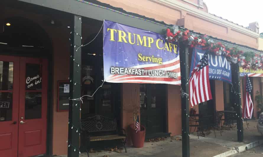 The Trump Cafe in Bellville, Texas.
