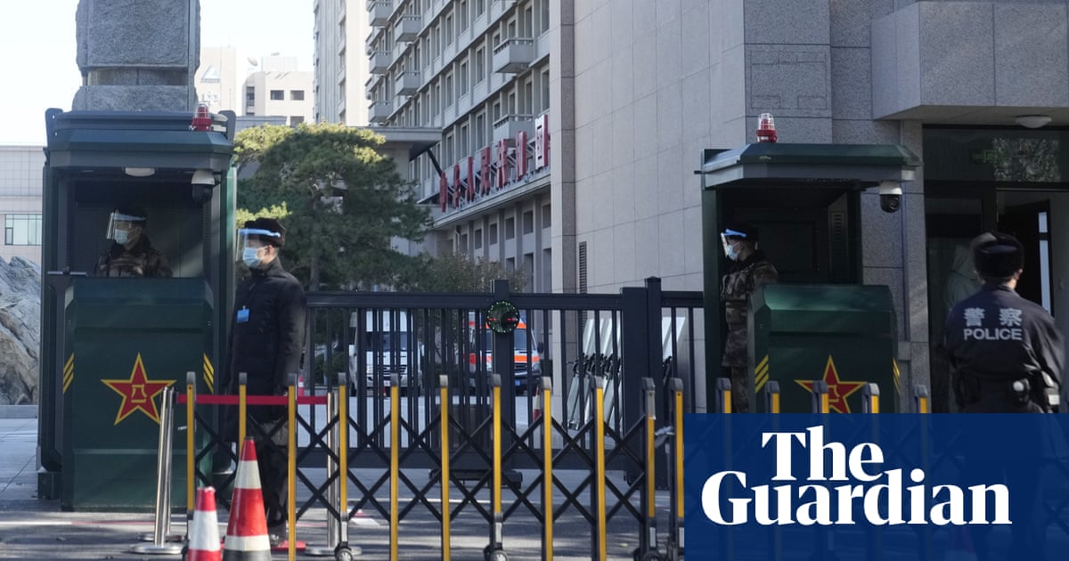 Chinese police parade suspected Covid rule-breakers through streets