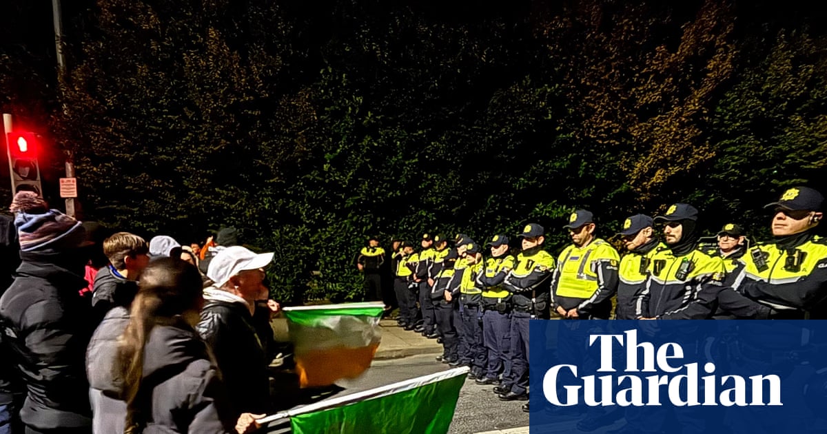 Irish police brace for more unrest at Dublin hotel housing asylum seekers