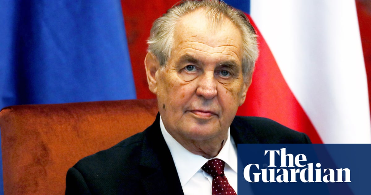 Czech president in hospital after shock election defeat for PM