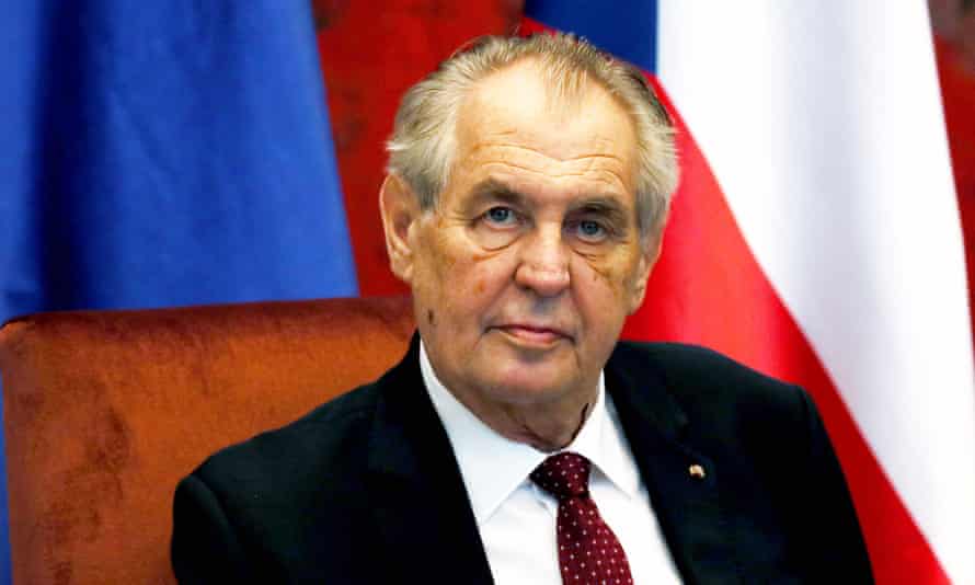 It is unlikely that the Czech president, Miloš Zeman, will be able carry out his customary post-election role while in ICU.