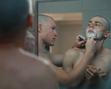 Angus O’Brien as Hicks and Miles Heizer as Cameron Cope.