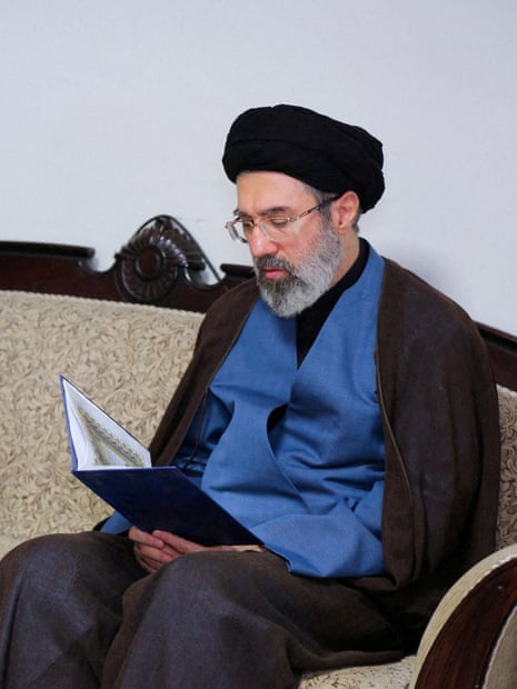 Mojtaba Khamenei, the second son of Iran's late supreme leader, Ayatollah Ali Khamenei, visited Hezbollah's office in Tehran, in October 2024.