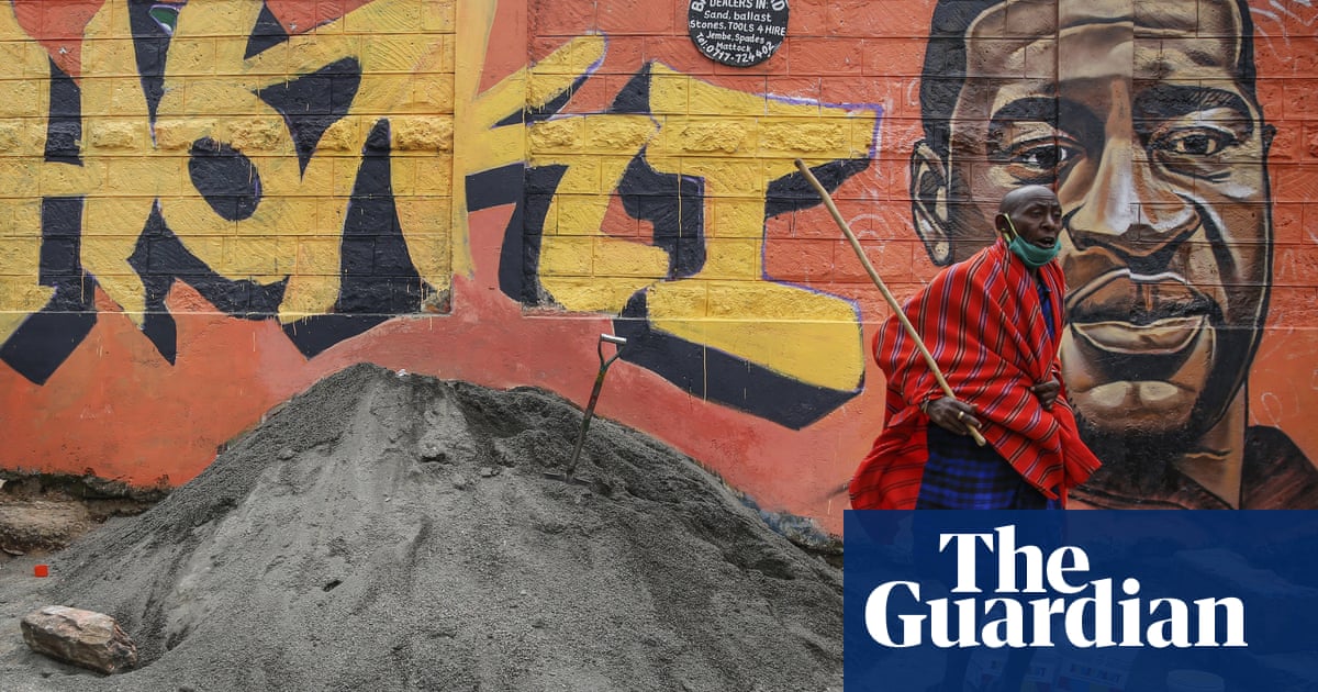 Ghost, angel, martyr: the brutal brilliance of George Floyd murals from