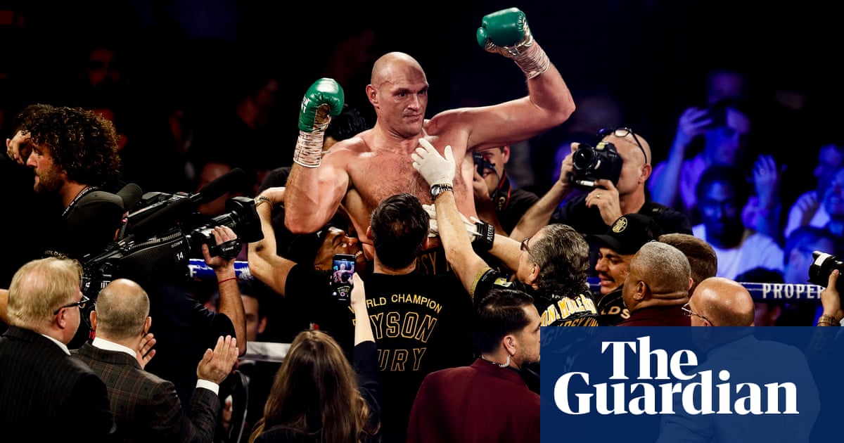 Tyson Fury after title win: Deontay Wilder never had a chance – video