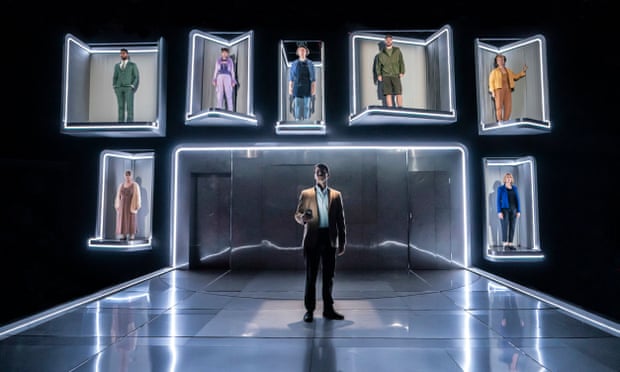 Harry Lloyd in The Narcissist at Minerva, Chichester.