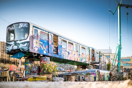 The Bahnwärter Thiel is a techno club, music venue and alternative cultural centre.