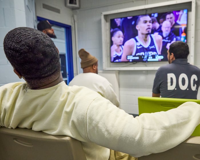 ‘The whole of New York is stressed right now’: how Knicks finals fever reached Rikers Island