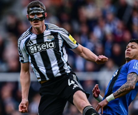 Sven Botman of Newcastle in action against Bournemouth