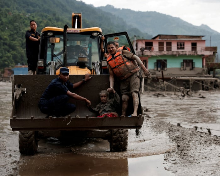 Nepal floods: children as young as 11 among Australian tour group missing after flash flooding