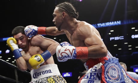 Errol Spence Stops Kell Brook To Take Ibf Welterweight Title As It Happened Sport The Guardian
