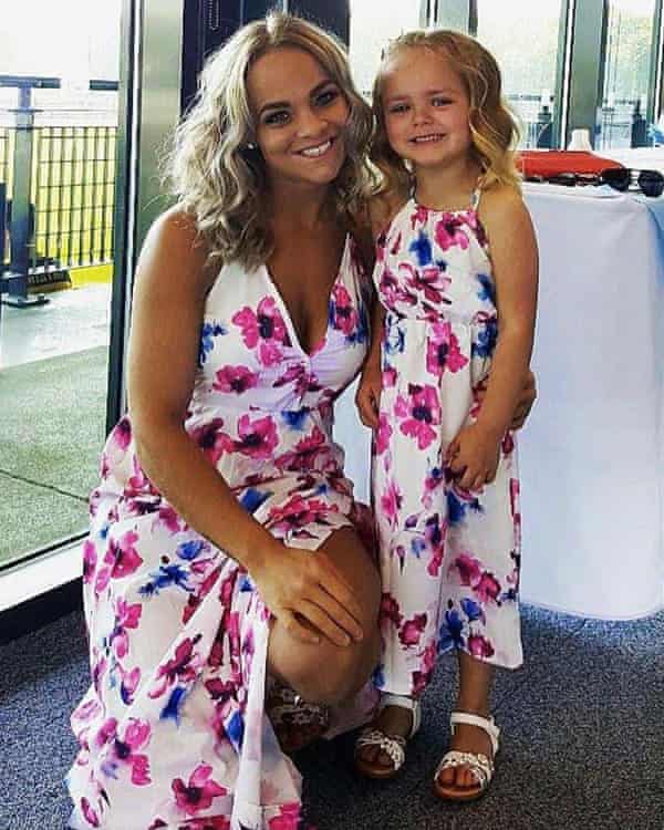 Amy-Leanne Stringfellow and her daughter, Aurora