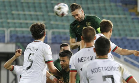 Nations League: Duffy rescues point for Republic of Ireland against Bulgaria