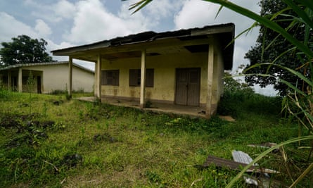 An abandoned school building in anglophone Cameroon.