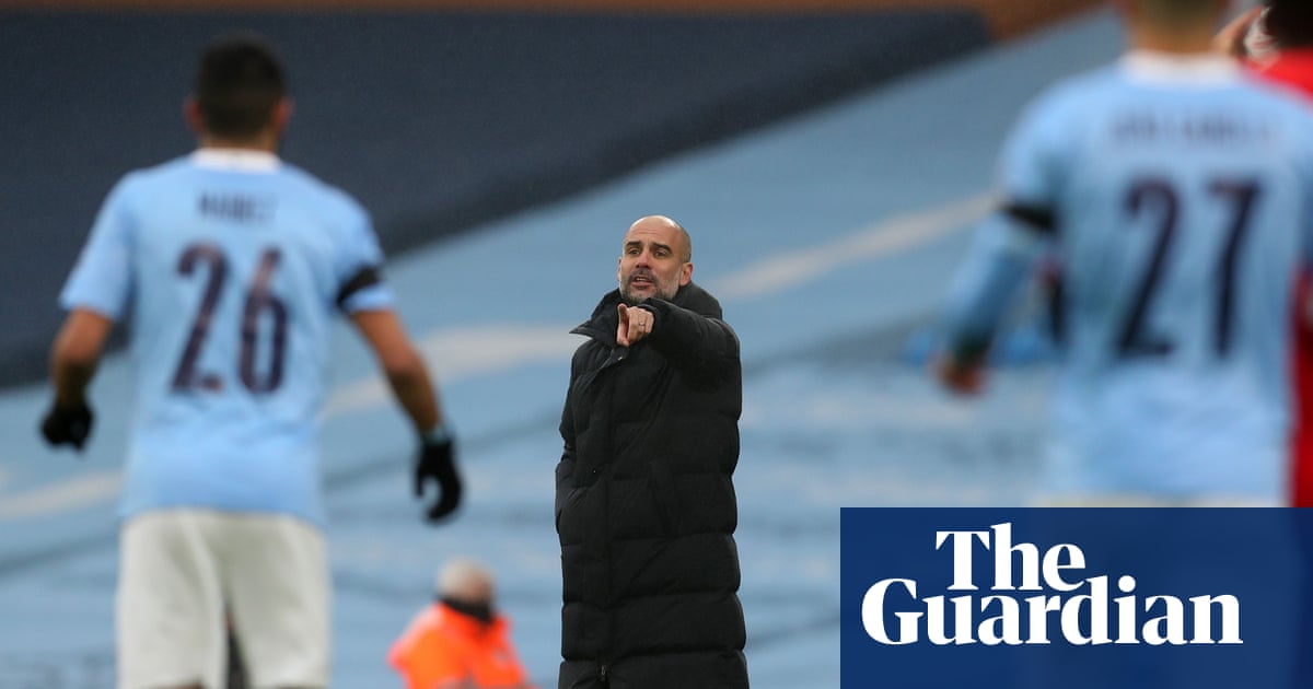 Manchester Citys improvement down to less running, says Guardiola