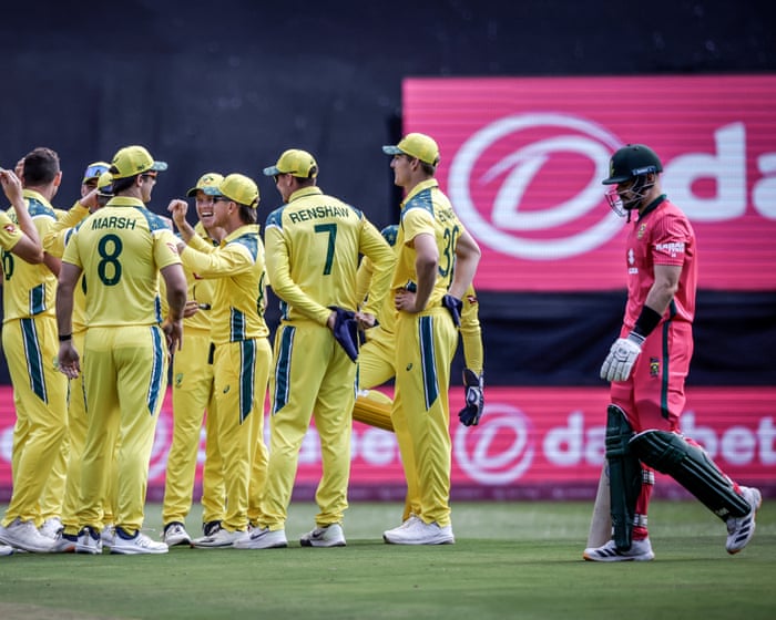 South Africa v Australia: second men’s one-day cricket international – live