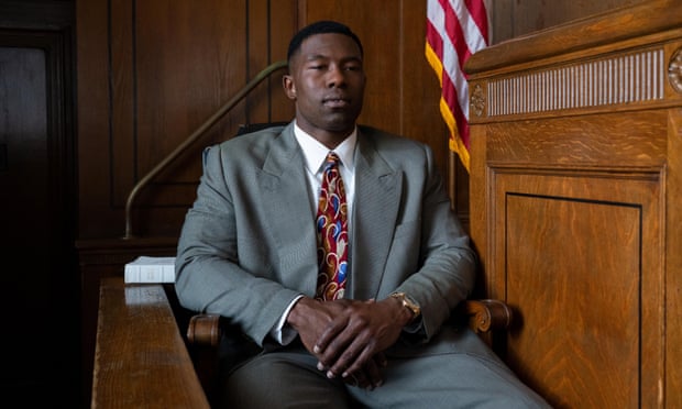 Mike -- “DESIREE” - Episode 105 -- An 18 year old honor student from a small town in Rhode Island named Desiree Washington accuses Mike of rape. Mike Tyson (Trevante Rhodes), shown. (Photo by: Alfonso Bresciani/Hulu)