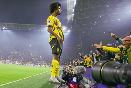 Borussia Dortmund’s Karim Adeyemi