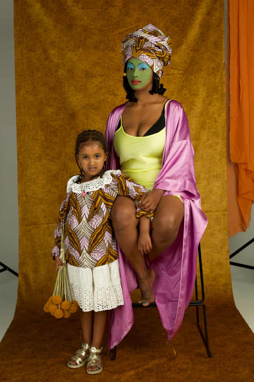 Saba and Gabby from Atong Atem’s series To Be Real (2020).