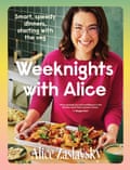 Book cover of Weeknights with Alice by Alice Zaslavsky, published by Murdoch