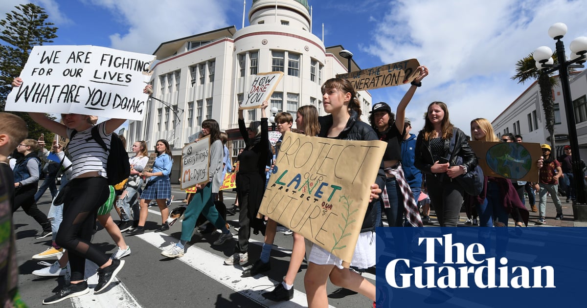 'Nothing else matters': school climate strikes sweep New Zealand - The Guardian