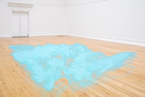 Sneeze and it would shift ... Janssens’s glitter art.