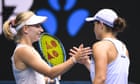 Ash Barty blows hot and cold to beat Daria Gavrilova at Australian Open