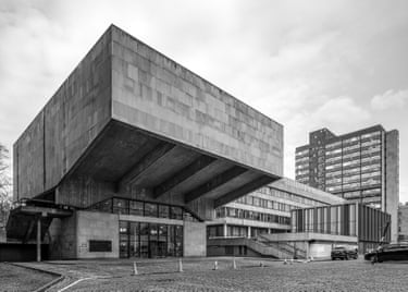 Gordon Aikman Lecture Theatre (previously George Square Theatre), Edinburgh Designed by Robert Matthew, Johnson-Marshall & Partners (RMJM) Built 1965–70, listed B