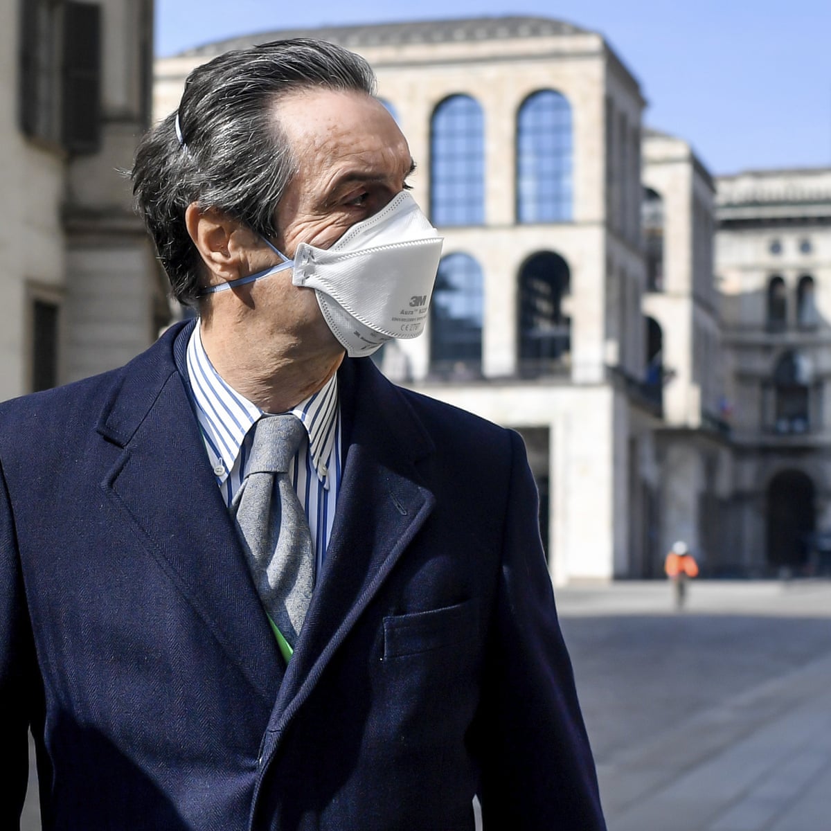 Lombardy Insists On Face Masks Outside Homes To Stop Covid 19 Coronavirus Outbreak The Guardian