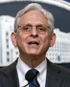 Attorney general Merrick Garland.