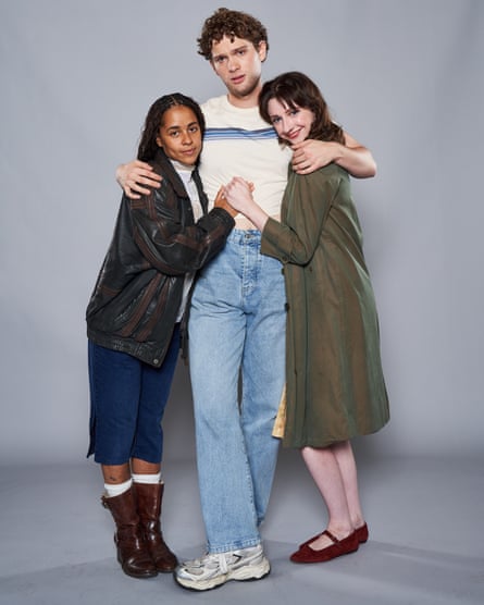 Reich with Olive Gray (left) and Emily Fairn.