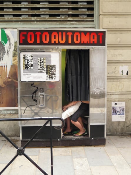 Michael Stipe's photograph of a Fotoautomat in Arles.
