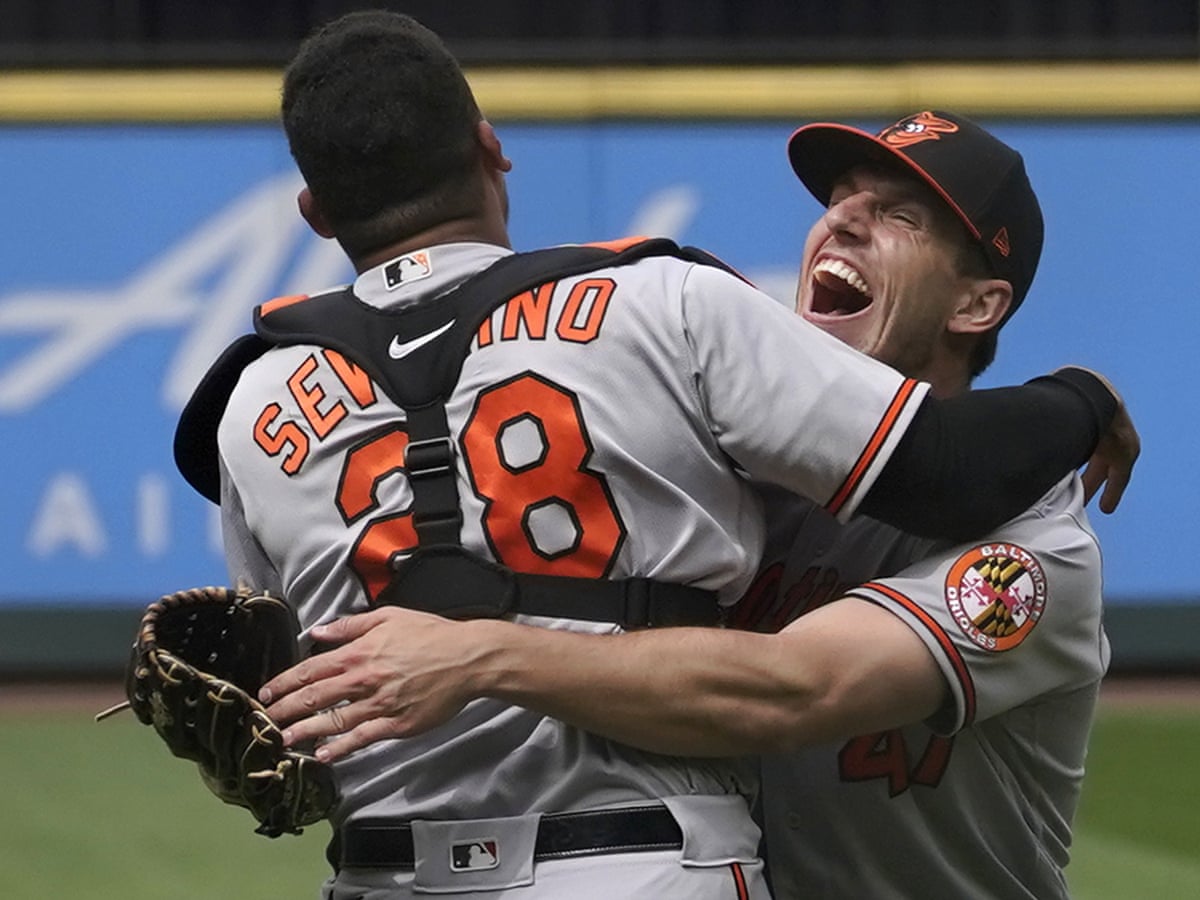 Baltimore Orioles John Means Throws No Hitter Facing Minimum 27 Batters Mlb The Guardian Baltimore Orioles John Means Throws No Hitter Facing Minimum 27 Batters Mlb The Guardian