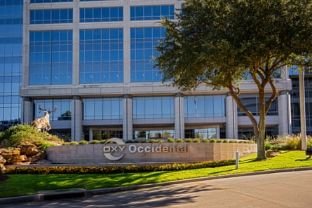 The Occidental Petroleum headquarters in the Woodlands, Texas.