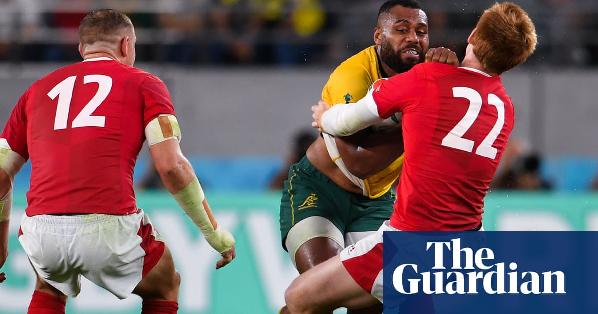 Michael Cheika embarrassed at tackle confusion in Australia’s loss to Wales