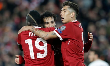 Sadio Mané, Mo Salah and Roberto Firmino were prolific for Liverpool in last season’s Champions League run to the final.