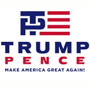 The Trump Pence Logo Is Undeniably Erotic Can It Be Accidental