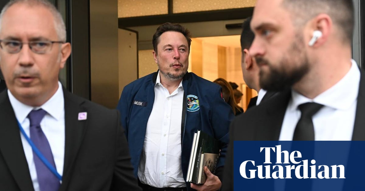 Elon Musk has accused George Soros’s foundation of wanting to destroy western civilisation, as the tech tycoon prepares to meet the Israeli prime mi