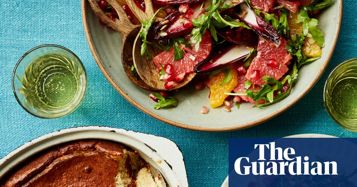 Cheesy celeriac souffle and citrus salad: Thomasina Miers’ recipes to brighten a dark winter’s day