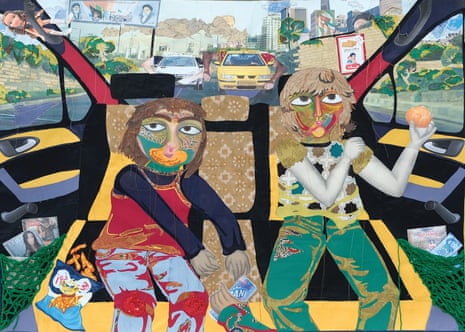 Leily Moghtader Mojdehi, Backseat snacking: cream puffs and cheese puffs, 2021, Bloomberg New Contemporaries.