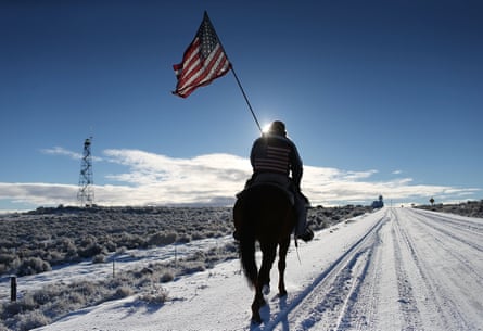 In January 2016, an armed anti-government militia group occupied the Malheur National Wildlife Headquarters in protest the jailing of two ranchers for arson.