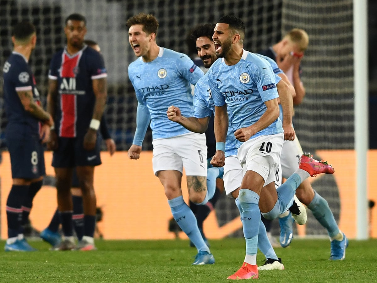 Psg 1 2 Manchester City Champions League Semi Final First Leg As It Happened Football The Guardian