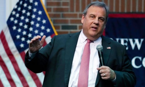 Chris Christie, the former New Jersey governor, in New Hampshire in April.