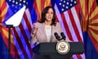 Kamala Harris calls Trump ‘architect of healthcare crisis’ in Arizona abortion speech – as it happened