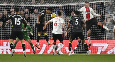 Ollie Watkins nods in front of Villa.