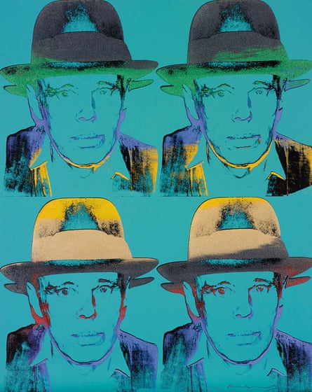 Andy Warhol’s Joseph Beuys, 1980.
