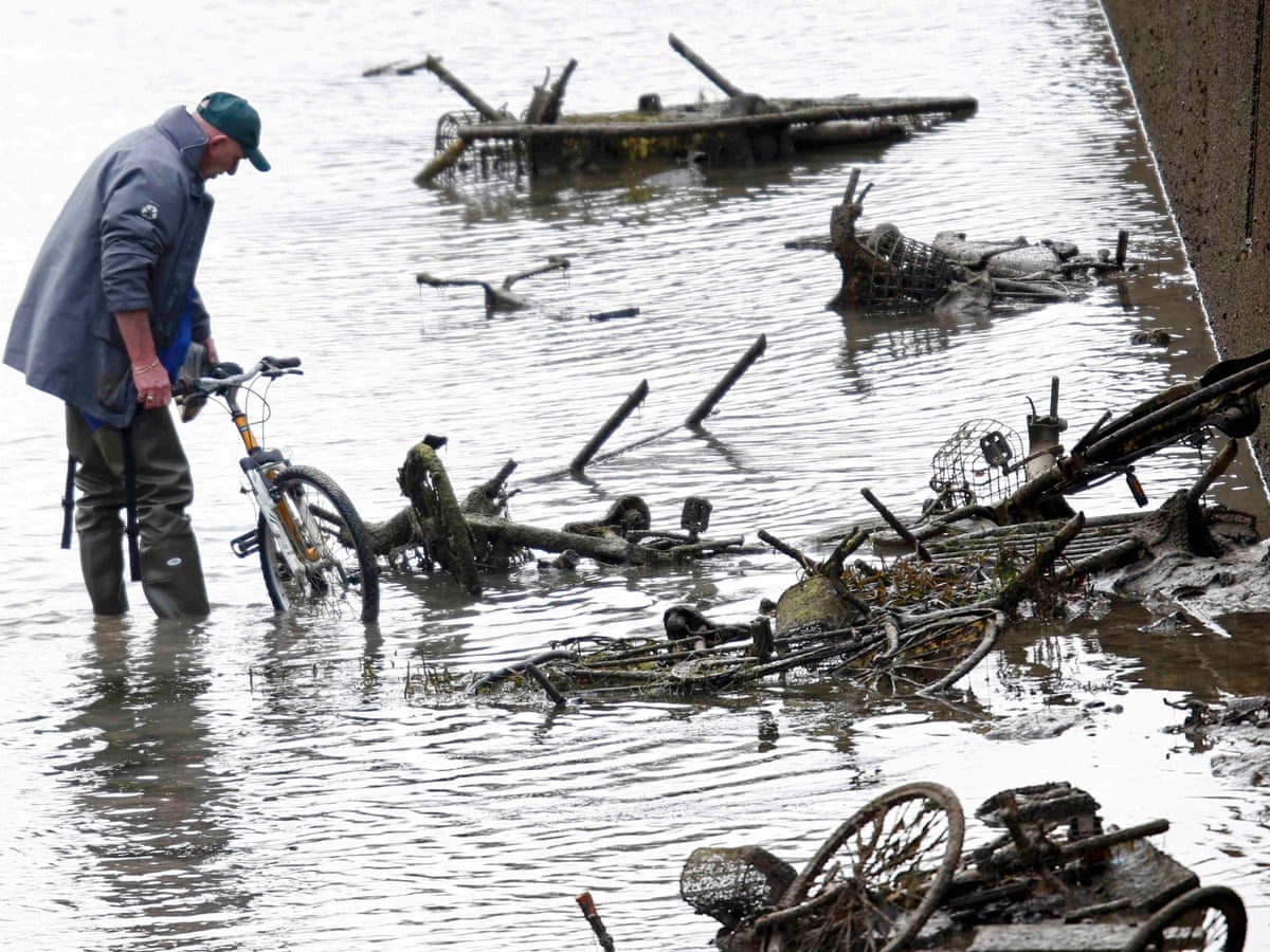 The sunken treasures of a Paris canal | Paris | The Guardian