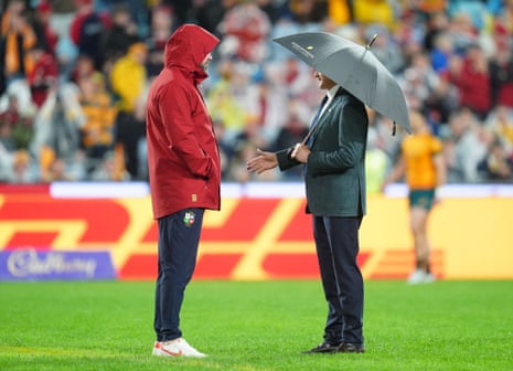 Lions head coach Andy Farrell and Australia counterpart Joe Schmidt