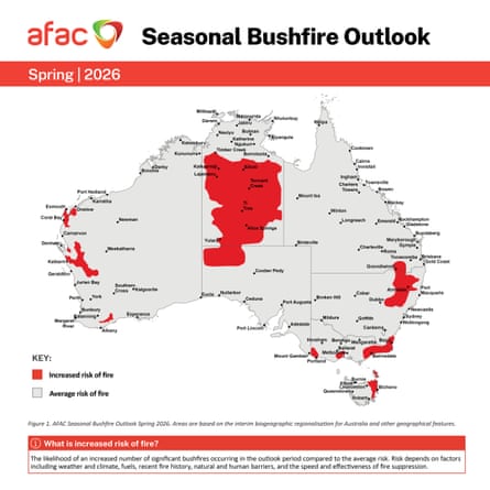 AFAC Seasonal Bushfire Outlook Social Spring 2026